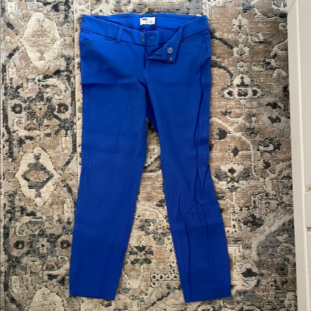 Old Navy Women's Blue Ankle Pants